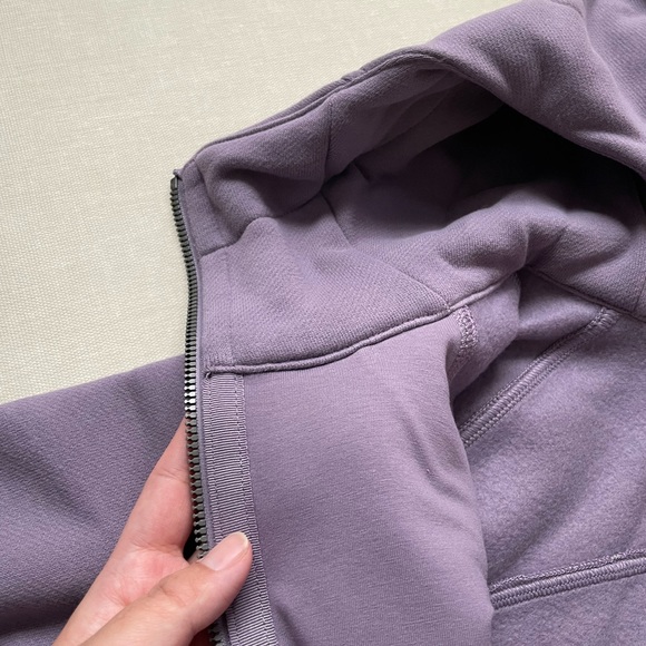 Lululemon Scuba Full-Zip Hoodie - Purple Ash - Picture 10 of 11